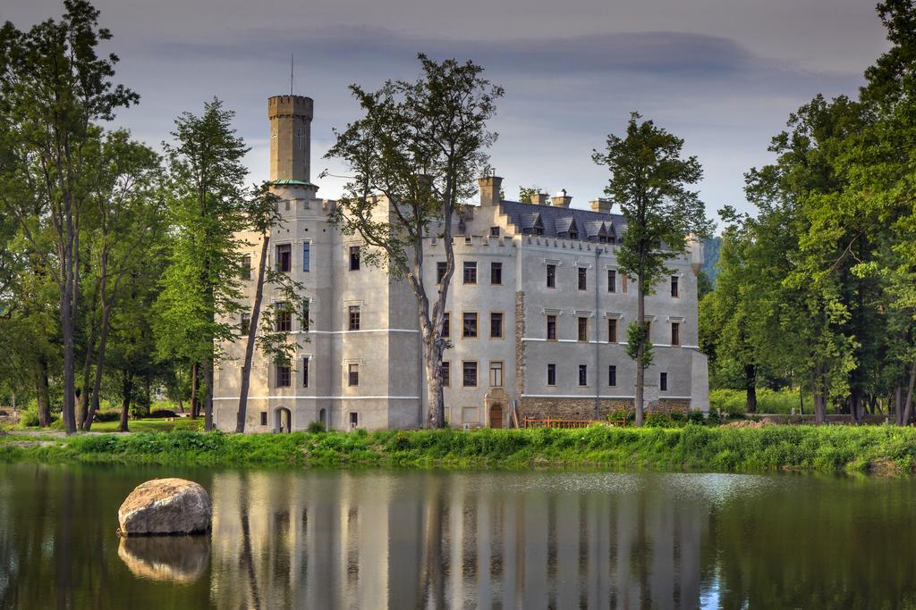 Zamek Karpniki Schloss Fischbach Lomnica  Bagian luar foto