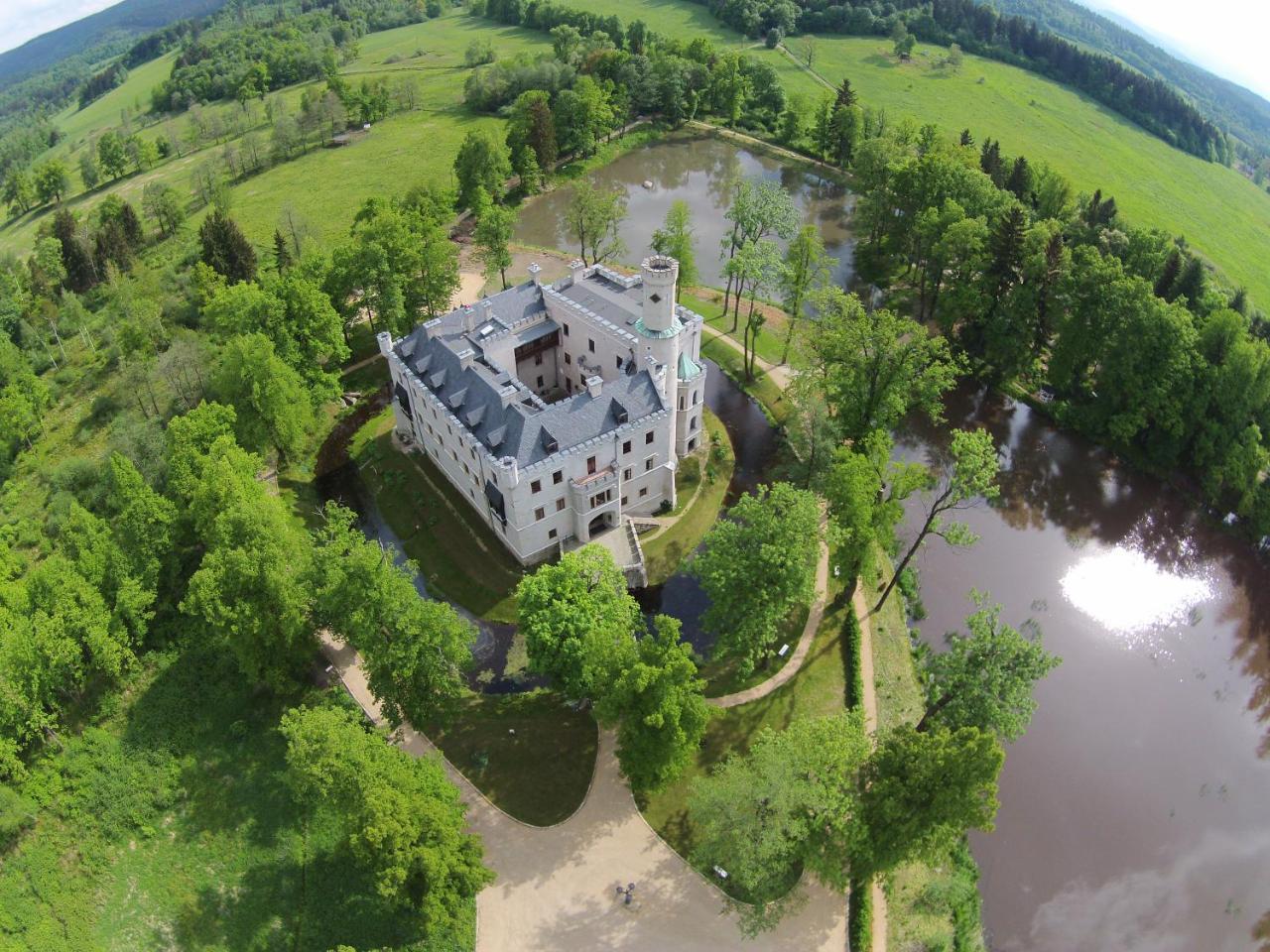 Zamek Karpniki Schloss Fischbach Lomnica  Bagian luar foto