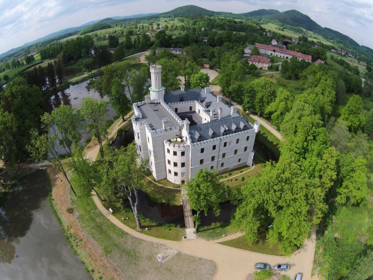 Zamek Karpniki Schloss Fischbach Lomnica  Bagian luar foto